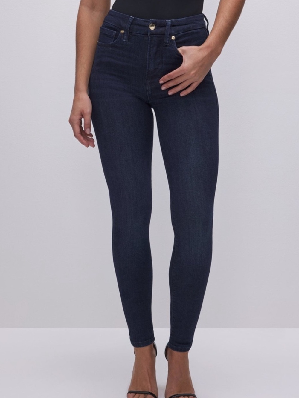 Good American Good Legs Skinny Jeans Blue 224. Size 26 NWT